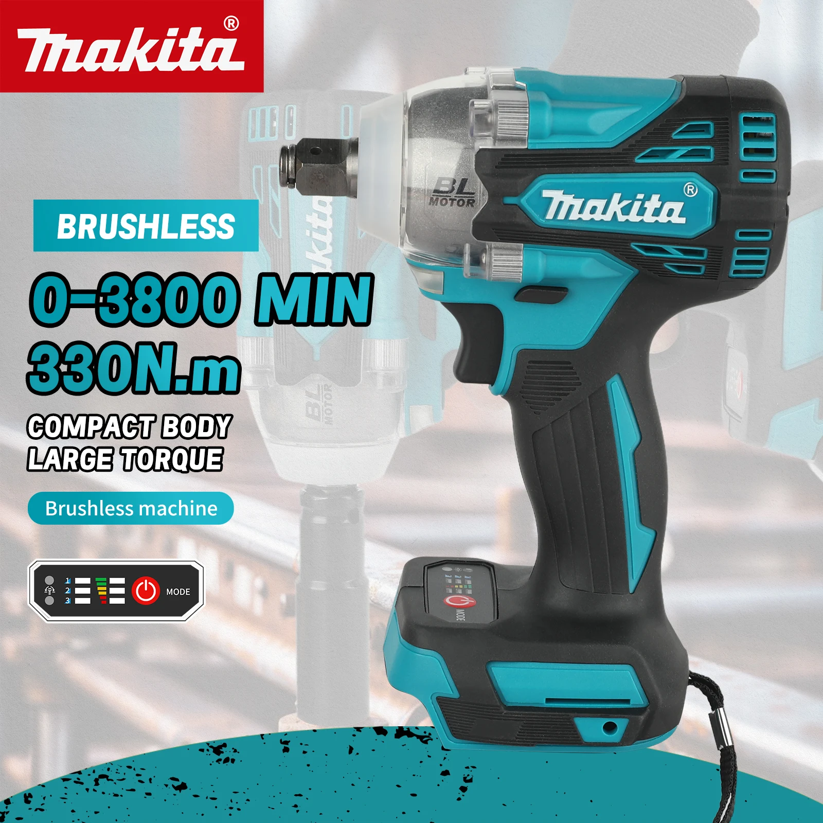 Makita DTW300 Cordless Impact  - Makita Drill Dtw300 评论和价格