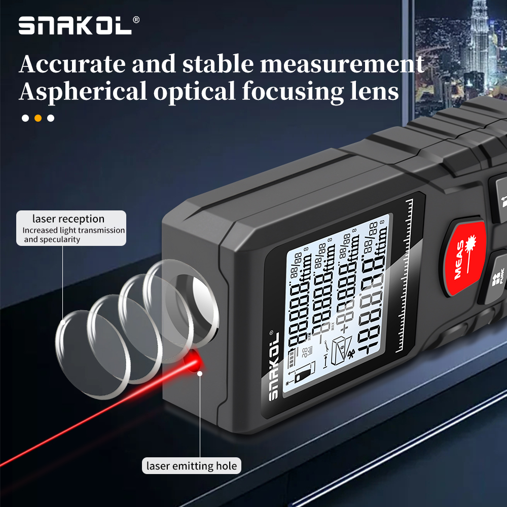 Snakol Laser Distance 50M/100M - Industrial Laser Rangefinder 评论和价格