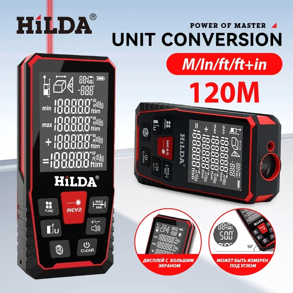 HILDA Laser Distance 50M/100M/ - Industrial Laser Rangefinder 评论和价格
