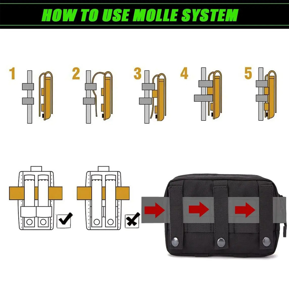 1000D Nylon Laser Cut Molle Ad - Industrial Laser Tool 评论和价格