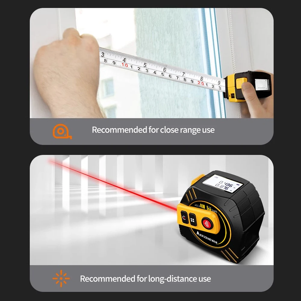 80m Laser Tape Measure Tape Me - Industrial Laser Rangefinder 评论和价格