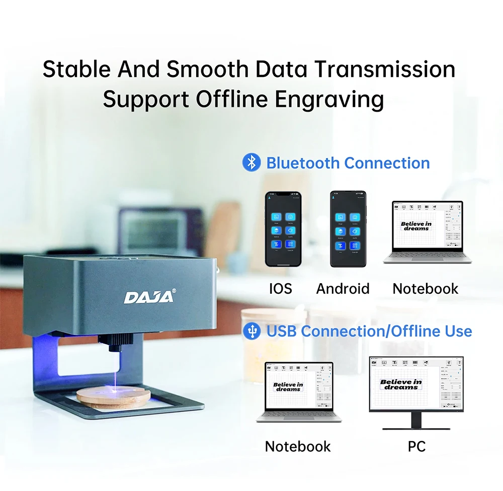 DAJA Laser Engraver CNC DIY DJ - Industrial Laser Equipment 评论和价格
