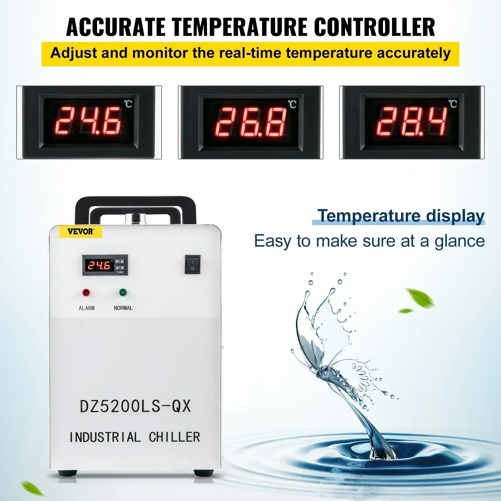 SIHAO CW-3000 Industrial Grade - Laser Chiller Water Cooler 评论和价格