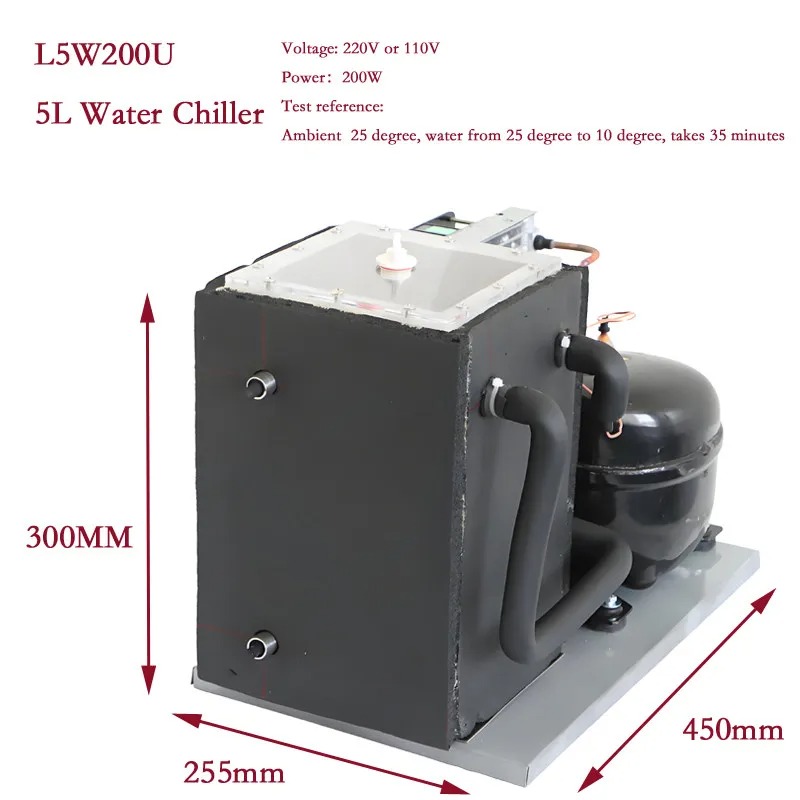 5L Chiller Compressor - Oxygen - Laser Chiller Water Cooler 评论和价格