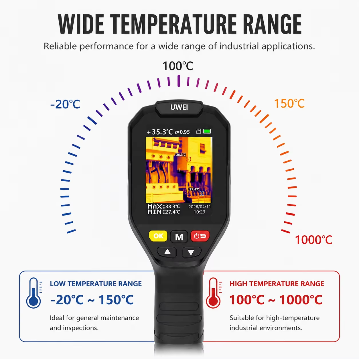 Handheld Thermal Imager 32x32  - Industrial Visual 评论和价格